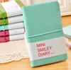 Leather paper Notepad Candy Colors writing Notebook Smiling Face Expression Notebooks Mini travel journal Diary Students gift Notepads