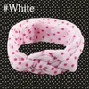 Kinderen Meisje Kinderen Peuter Zuigeling Katoen Boog Haarband Turban Knoop Konijn Hoofdband Haarband Accessoires Warme Bowknot Hoofdband