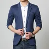 MCCKLE Fashion Casual Men Blazer Cotton Slim Korea Style Suit Blazer Masculino Male Suits Jacket Blazers Men Plus Size M-6XL