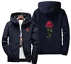 Hot Plus Größe S ~ 6XL 3D Rose Jacke Windjacke Männer Frauen Jacke Kinder Outdoor Außenmantel Rosen Outwear Mantel Sport Laufen Outdoor Windmantel