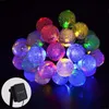 30leds Crystal Ball Solar Powered String Lights LED Fairy Light 8 Werkmodus voor Bruiloft Kerstfeest Festival Outdoor Decoration Lighting