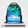 Fabrik direkt grossist skola ryggsäck för liten tjej pojke personlig design unicorn tryckta bokbags barn 12 tums dagis pack