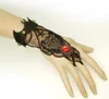 free new Goth punk style retro black bat hands with a sense of individuality lady lace bracelet fashion classic delicate elegance