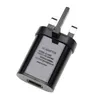 최고 품질 오리지널 5V 2A 3 핀 영국 플러그 USB 패스트 충전기 휴대 전화 벽 여행 전원 어댑터 아이폰 6 7 플러스 삼성