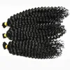 Hot sale grade 6a unprocessed brazilian Deep Wave hair human hair bulk for braiding 300g natural black hair