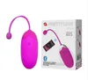 Bluetooth USB-uppladdningsbar trådlös app fjärrkontroll hoppa ägg vibratorer silikon vibrerande ägg vibratorsexleksaker för kvinna