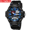 SYNOKE MENS SPORTS Watchs Military Luxury LED Digital Digital Wist Montre résistante à la mode étanche Relojes 678766478789
