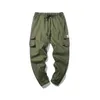 men's pants Five-color plus-size spring/fall cargo pant all-match Fashion Trend multi-pocket Skinny girdle pencil trousers casual Overalls