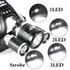 RJ-3000 5000LM 3 XML T6 LED-Scheinwerfer wiederaufladbar 18650 Ladegerät Taschenlampe Neuankömmling Surper Bright T6 * 2XPE-Lampe Outdoor-Camping-Scheinwerfer