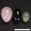3 шт. розовые, зеленые, черные хрустальные яйца, веревка Yoni, целебные яйца, массажный инструмент для упражнений Кегеля для таза, вагинальный шарик188t
