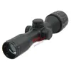 Táctico 4X32 AOE Rojo y verde Iluminado Mil Dot Rifle Scope Hunting Optics Compact Scope