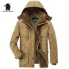 Desinger Mens Parkas New Fashion High Quality Fleece Thicken Casual Winter Jacket Män varm överrock plus storlek 6xl Outwear CF0291447997