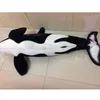 Dorimytrader Symulacja zwierząt Killer Whale Pluszowa Zabawka Duży Nadziewane Czarny Rekin Doll Dla Dzieci Dorośli Prezent 51 cali 130 cm DY60962