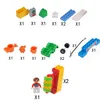 20 unids/set lavado de coches Park Boy bloques de construcción figuras de ciudad juguete educativo