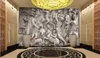 カスタムポーの壁紙3Dヨーロッパのローマ統計アート壁紙レストランレトロソファバックドロップ3D壁紙壁画壁絵画29647984082977