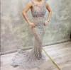 فستان سهرة يوسف Aljasmi Kim Kardashian O-te-tech crystal mermaid bodycon dresses Almoda Gianninaazar Zuhlair Murad