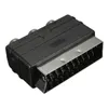 20 PINS SCART MALE PLUG to 3 RCA AV AV TV 오디오 비디오 어댑터 변환기 게임 플레이어 TV DVD VCRS DHL FedEx EMS 무료 선박