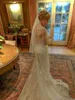 Прекрасное мягкое свадебное платье русалки цвета шампанского на бретельках с иллюзией и аппликацией сзади, кружевное свадебное платье с блестками