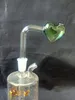 Vaso di pesca Bong di vetro all'ingrosso Bruciatore a nafta Tubi per l'acqua in vetro Impianti petroliferi Non fumatori