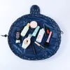 Vely lazy cosmetic bag Flamingo Unicorn print Drawstring bag Makeup big girls Handbags Travel Portable Cosmetic Pouch 6 styles TO689