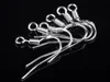 1000pcslot Sterling 925 Silver Earring Findings Fishwire Hooks Jewelry DIY 15mm fish Hook Fit Earrings40185957030509