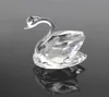 100pcs wedding anniversary gifts party supplies centerpieces guest souvenirs crystal swan wedding favor SN1084