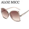 ALOZ MICC Vintage Übergroßen Quadratischen Sonnenbrille Frauen 2018 Marke Designer Großen Rahmen Sonnenbrille Männer Brillen UV400 A589