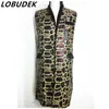 Male sequins long jacket Spring Autumn outerwear slim prom party Coat Punk style stage Clothing Jazz personality show Costumes