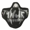 Tactisch Ghost Mesh Airsoft Masker Paintball Halfgelaatsbescherming Strike Style7878919