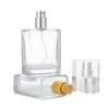 50ml glas tomma parfymflaskor Atomizer Refillerbar spray Glasflaska Svaden Doftflaska Snabb leverans F1106