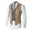 2017 nieuwe jurk vesten voor mannen slim fit heren pak vest mannelijke vest gilet homme casual mouwloze formele zakelijke jas