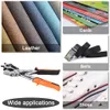 Best Leather Hole Punch Set for Belts Watch Bands Straps Dog Collars Saddles Shoes Fabric DIY Home or Craft Projects