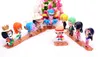 Q version Anime One Piece PVC Action Figures Cute Mini Figure Toys Dolls Model Collection Toy Brinquedos 10 Piece Set Shippin2938