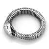 Fanssteel aço inoxidável masculino anel punk anel vintage anel serpente Animal Biker Ring Presente para irmãos FSR20W18337U5153768
