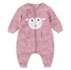 PROSEA Baby Langarm Warm Plüsch Schlafsack Kinder Jungen Mädchen Cartoon Druck Pyjama, Homewear Nachtwäsche Herbst Winter