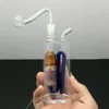 Bottiglia d'acqua circolare irregolare in vetro Bong in vetro all'ingrosso, bruciatore a nafta, pipe ad acqua in vetro, piattaforme petrolifere Impianti per fumatori