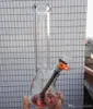 10" beaker bong thick glass water pipes oil rig 18.8mm joint to 14.4mm bowl borosilicate glass beaker bongs cheaper bongs