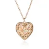 gouden foto medaillon ketting