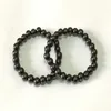 Braccialetto di perline di pietra ematite magnetica braccialetto più venduto adatto per braccialetti di moda creazione di gioielli