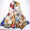 11Styles 100% Silk Women's Long Wrap Shawl Beach Scarf Red Flora Black Sparkly Rectangle Scarves 90X180cm 35 X70 F338v