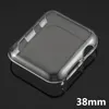 For Apple Watch Case PC Clear Protector Cover for iWatch Series 5 4 3 2 45mm 41mm 44mm 40mm 42mm 38mm Front Covered Cases