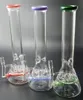 3 Stil-Glasbongs, Wasserpfeifenbecher, Bohrinseln, Wasserpfeifen, 10-Zoll-Bubbler mit Schüsseln und Rohren