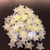 Adesivi murali Luce notturna Adesivi murali stelle Luminosi fluorescenti rimovibili Bagliore al buio Camera da letto per bambini Decorazioni per la casa312D