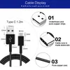 high quality 1.2M 4 ft usb type C sync data cable supply fast charging fit for s8 fast charger work for s8 plus note 7 note 4