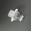 Wysokiej jakości akcesoria do palenia Riptide Turbine Węglowodan Clear Borokonik Glass Spin Cyklon Fit Fit Banger z perłami Terp dla platform bong dab