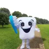 2018 Fabriks direktförsäljning Eva Material Tand Mascot Kostymtecknad Apparel Dental Health Annonser och Publicitet