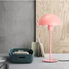 moderne Eisentischlampe Farbe Metall Tischleuchte Wohnzimmer Schlafzimmer Tischbeleuchtung Eisen Schatten Nachtblumentopf Schreibtisch rosa, gelb, blau
