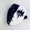 Gruselige Maske, volle Gesichtsbedeckung, Halloween-Maskerade-Party-Maske, weiße Farbe, HipHop, Cosplay, zarte Jabbawockeez-Kunststoff-PVC-Maske