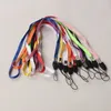 Lanyards halsband för ID -passkortsmärke Gymnyckel mobiltelefon USB Holder DIY HANG ROPE LARIAT LANYARD2261677