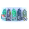 New Simulation Rubber Frog Target Snakehead esche 5.5cm 15.5g Topwater Floating swimming 3D soft Frog fishing lure 5pc / box